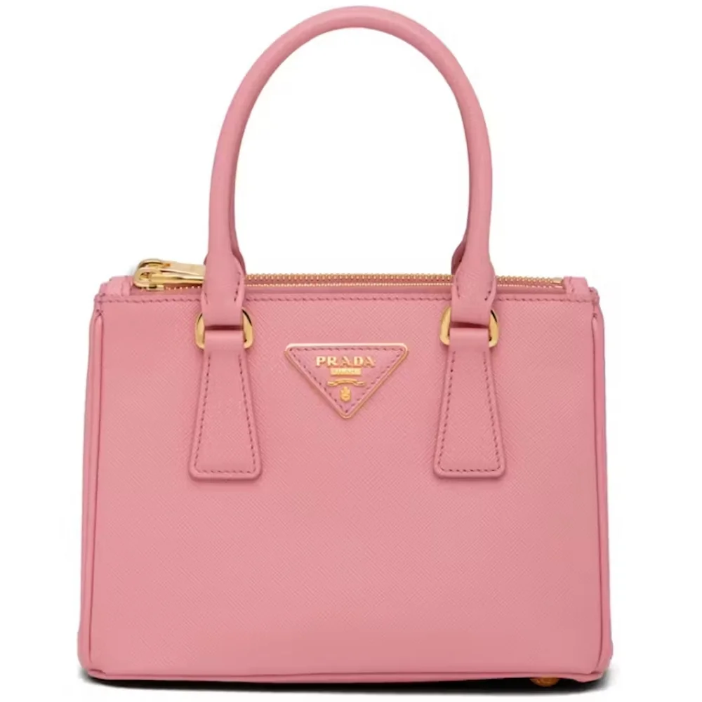 MSRP$4000 LIKE NEW Rare! Authenticated Prada GALLERIA Pink Mini/Small/MACRO Bag - Picture 1 of 16